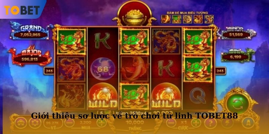 Giới thiệu sơ lược về trò chơi tứ linh có mặt tại sân chơi nổ hũ TOBET88